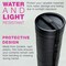 Jumbo Poster Tube - Telescoping Adjustable 36" to 62-1/2" - Durable 10-1/2" Diameter Storage Tube - Art Poster Carrier Holder & Blueprint Storage Drafting Tube Travel & Protection